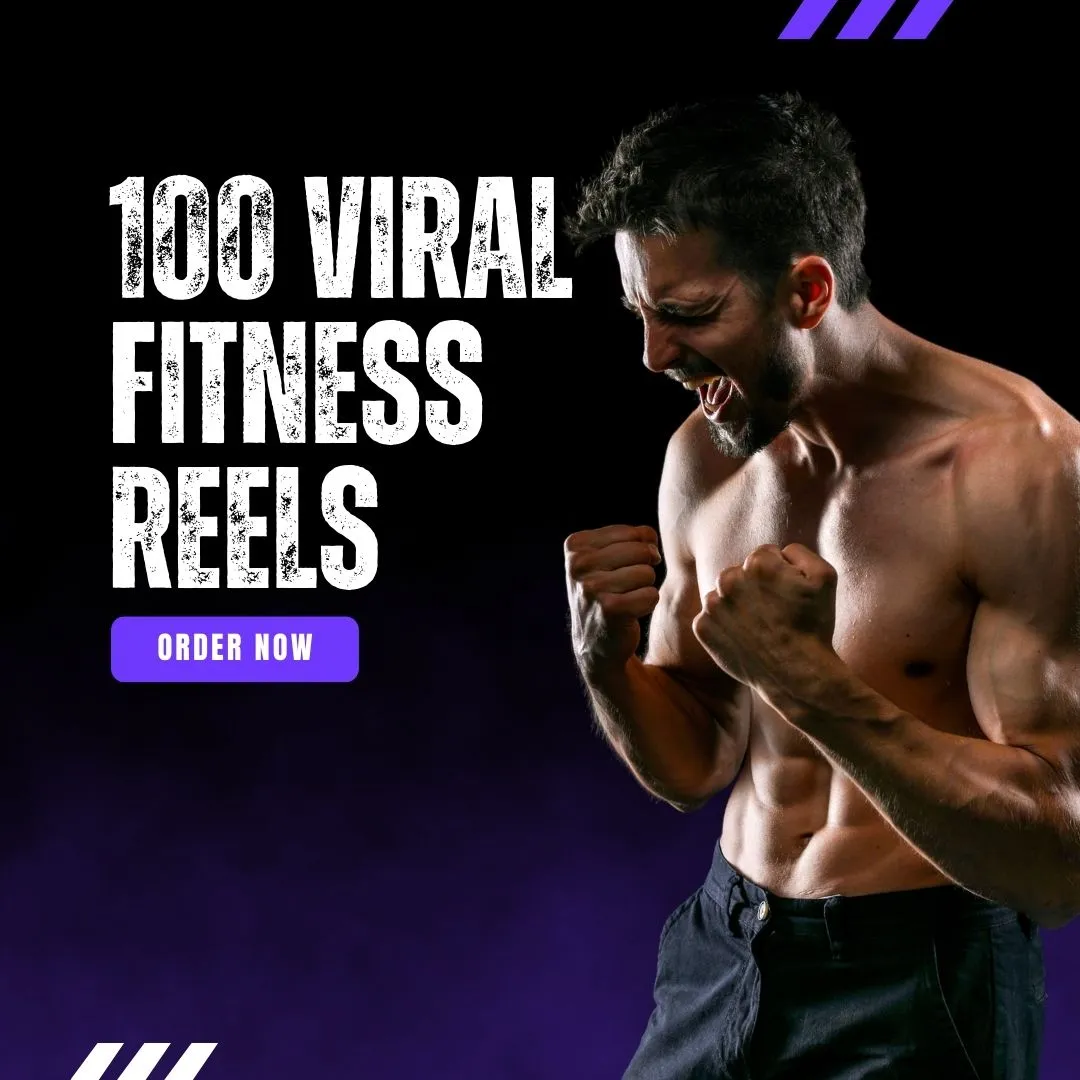 Fitness Reels (100 Ready-Made Viral Videos) Boost Your Brand