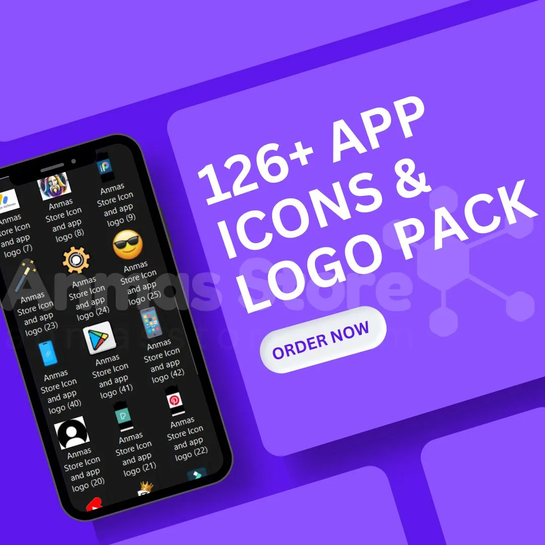 126+ App Icons & Logo Pack Professional, Ready-to-Use Branding Kit